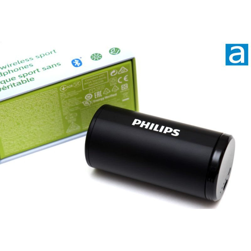 Philips Wireless Headphone with UV cleaning case TAST702BK