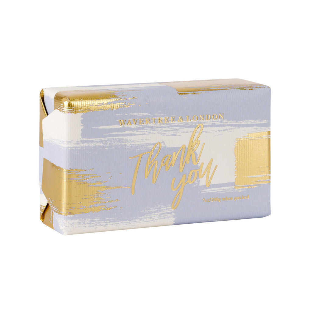 Wavertree & London Thank You - Blue Soap Bar - 200g