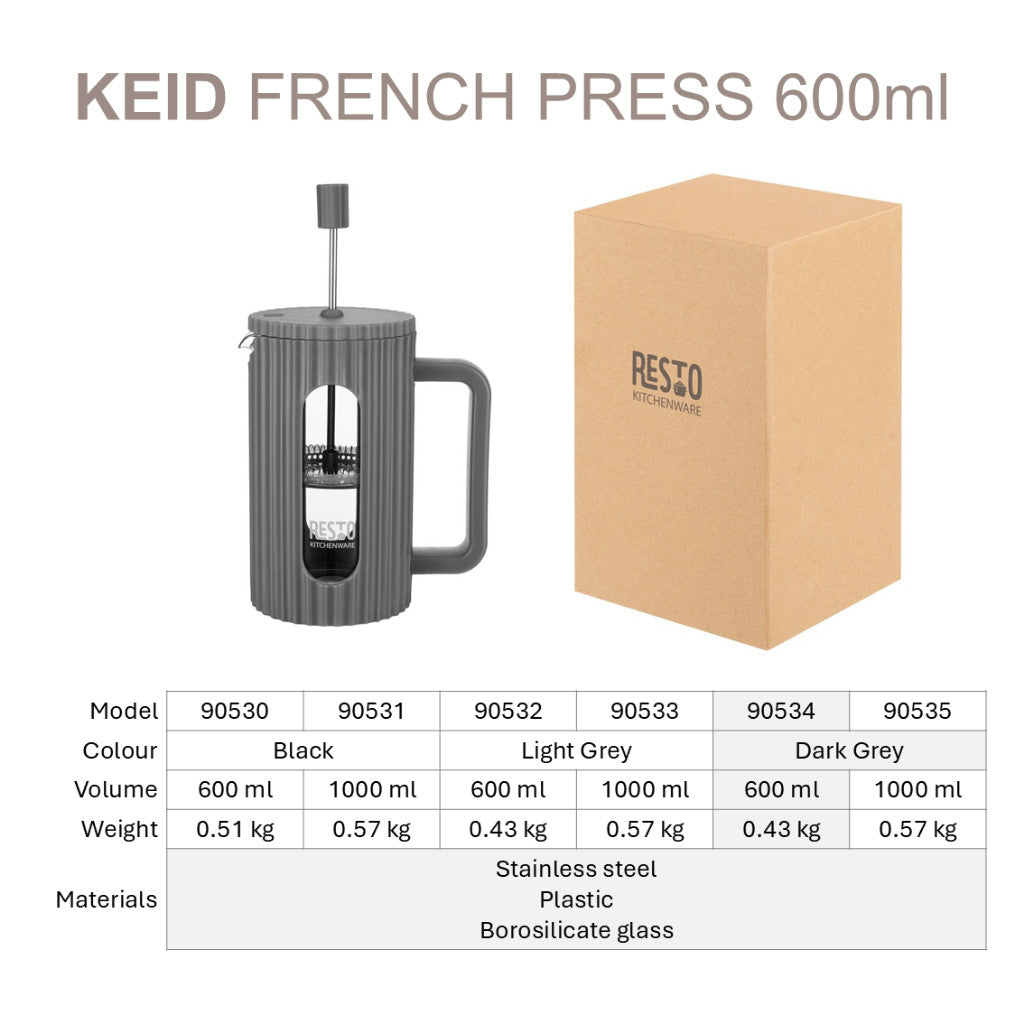 Resto Kitchenware Keid French press 600ml/1000ml