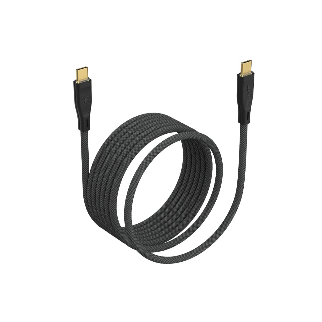 Tectron MC15 240W Magnetic Braided C to C Charging Data Cable 1.5M