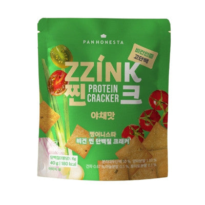Zzink protein cracker veggie