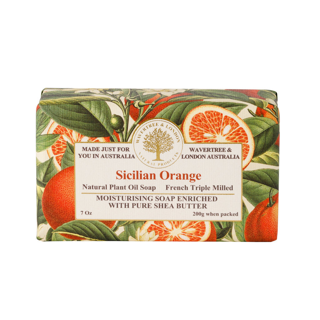 Wavertree & London Sicilian Orange Soap Bar - 200g