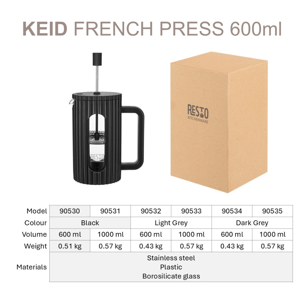 Resto Kitchenware Keid French press 600ml/1000ml