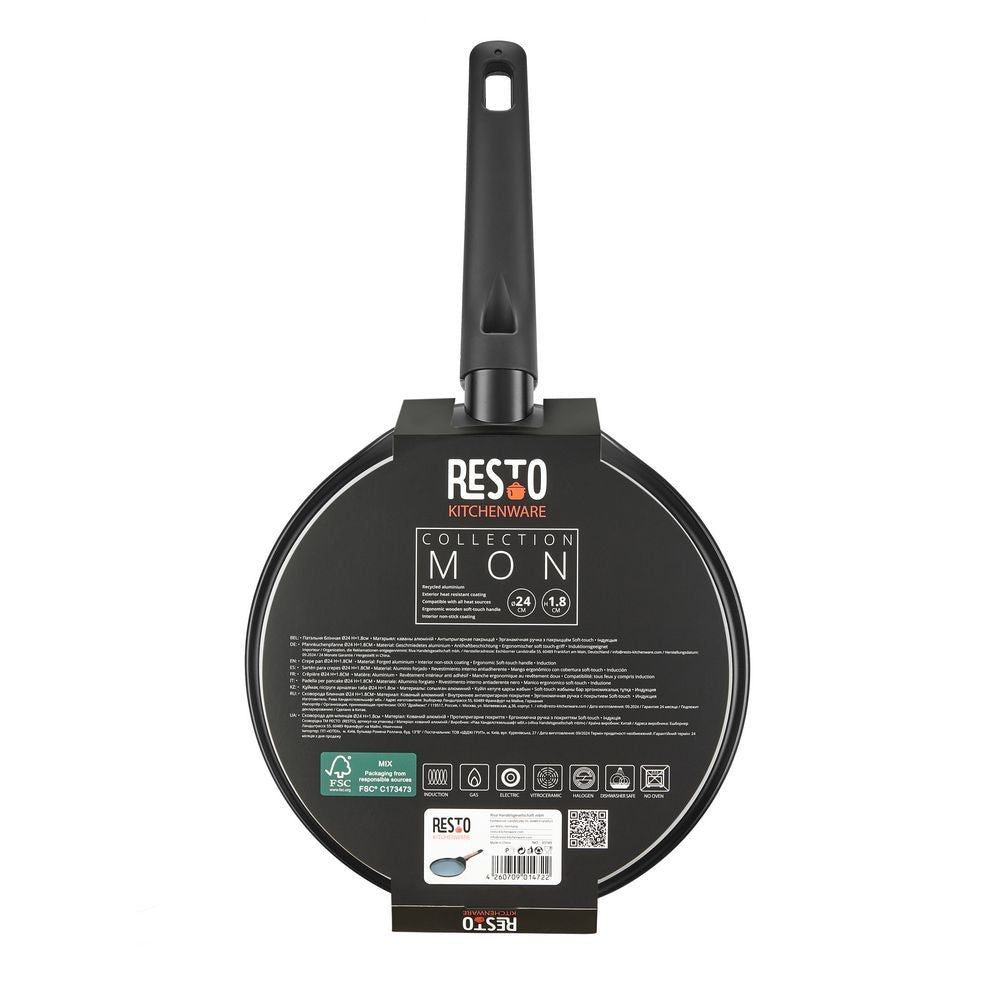 Resto Kitchenware Mon 93189 Pancake pan Ø24 h=1.7 cm