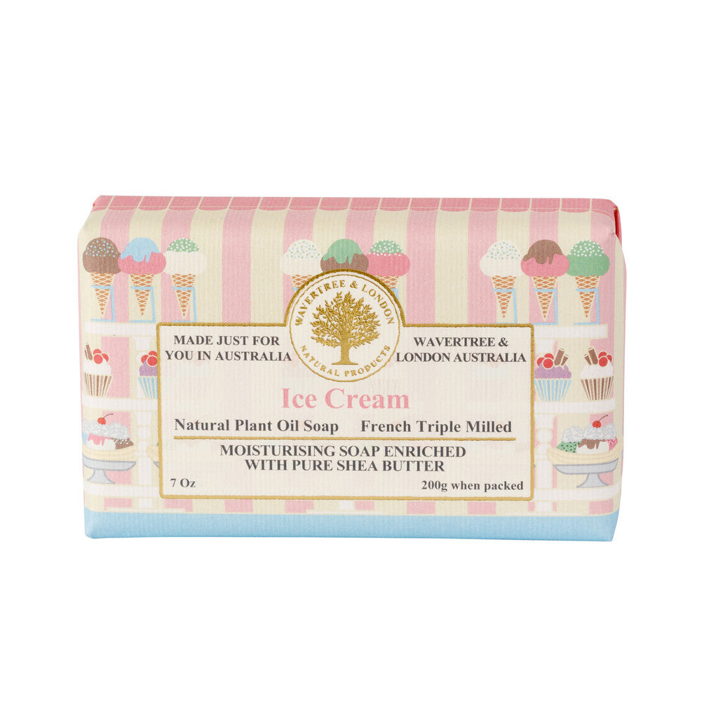Wavertree & London Ice Cream Soap Bar - 200g