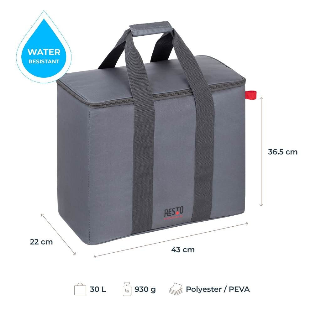 Resto Kitchenware grey POLIS Cooler bag 23L/30L