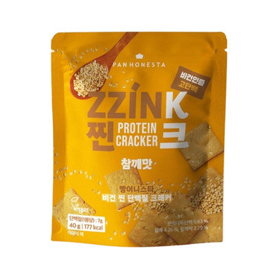 Zzink protein cracker sesame