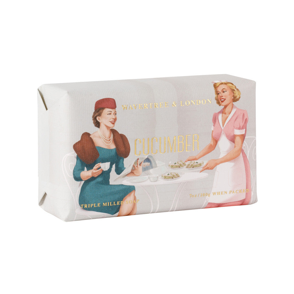 Wavertree & London Cucumber Soap Bar - 200g