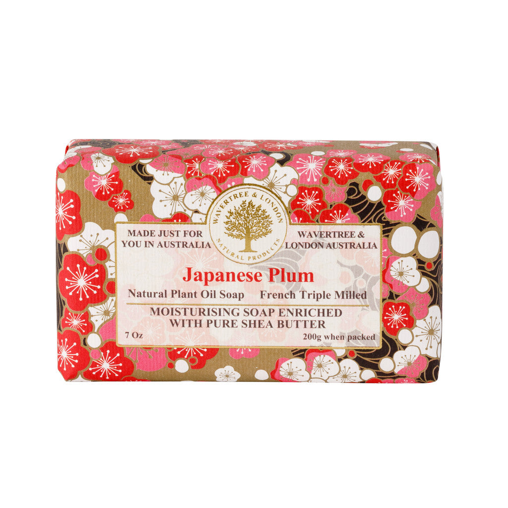 Wavertree & London Japanese Plum Soap Bar - 200g