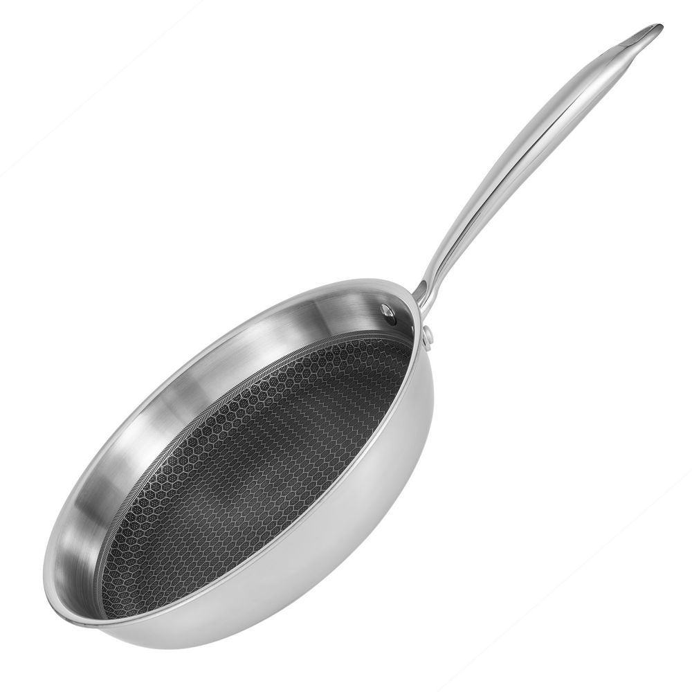 Resto Kitchenware Achird Frypan Stainless Steel 24cm/26cm/28cm