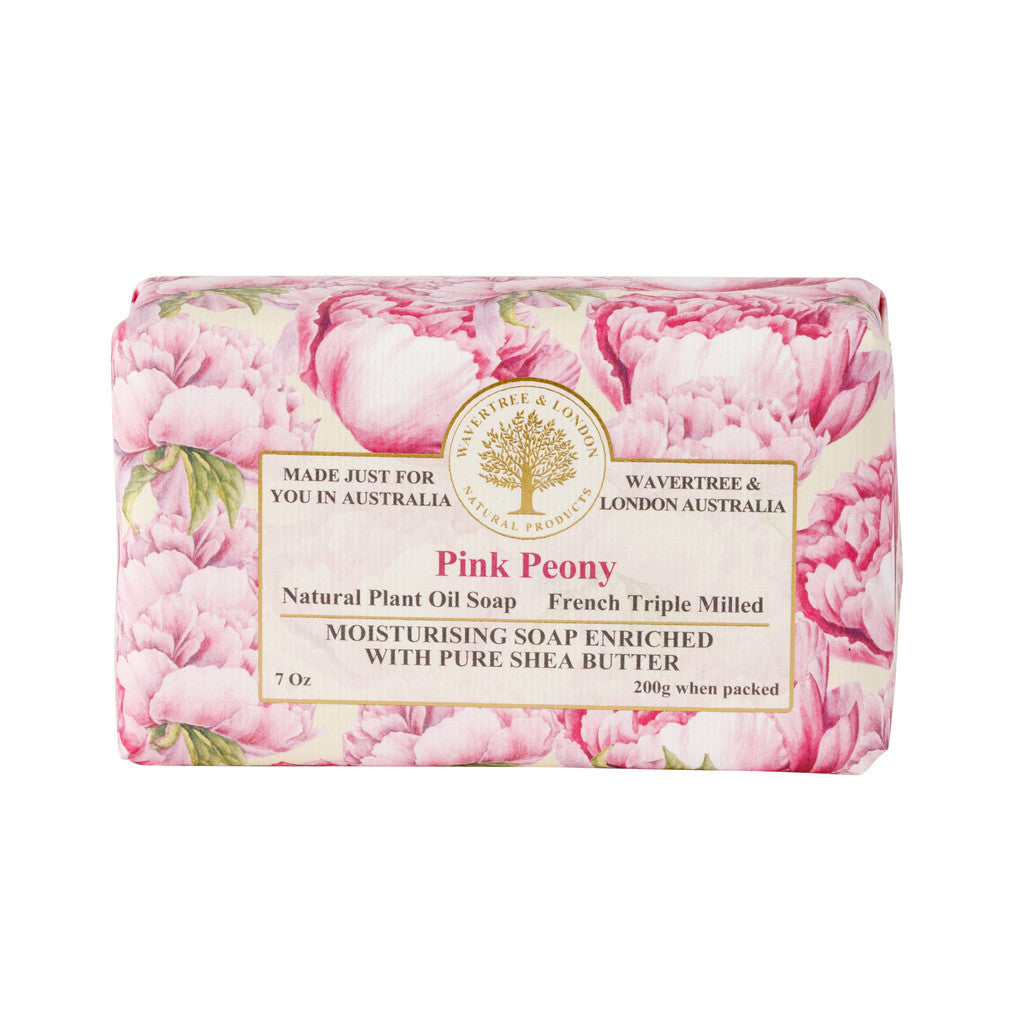 Wavertree & London Congratulations - Peony Fragrance Soap Bar - 200g