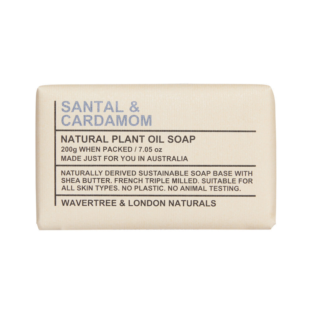 Wavertree & London Santal & Cardamom Soap Bar - 200g