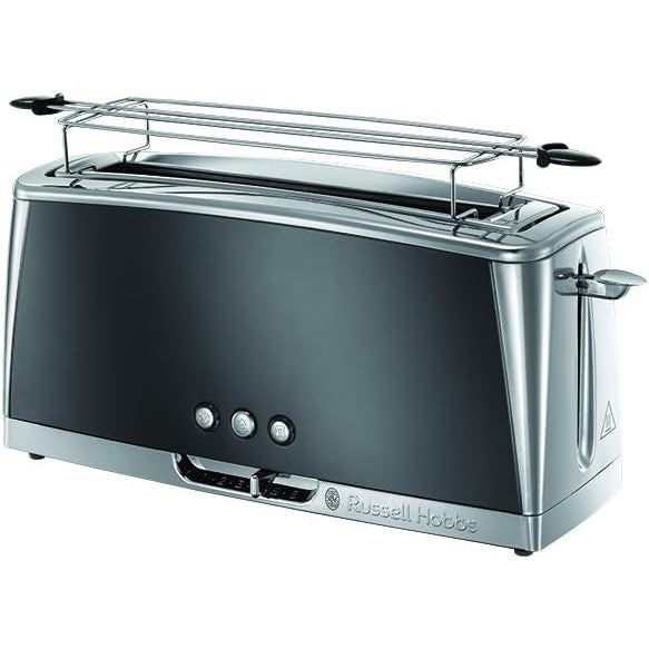 Russell Hobbs 23251-56 Luna Moonlight Grey Long Slot Toaster