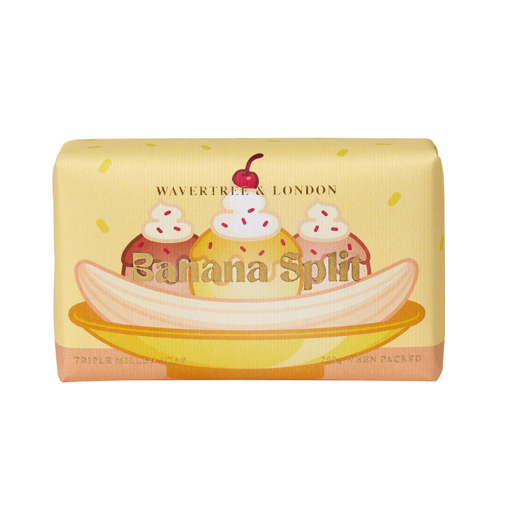 Wavertree & London Banana Split Soap Bar - 200g
