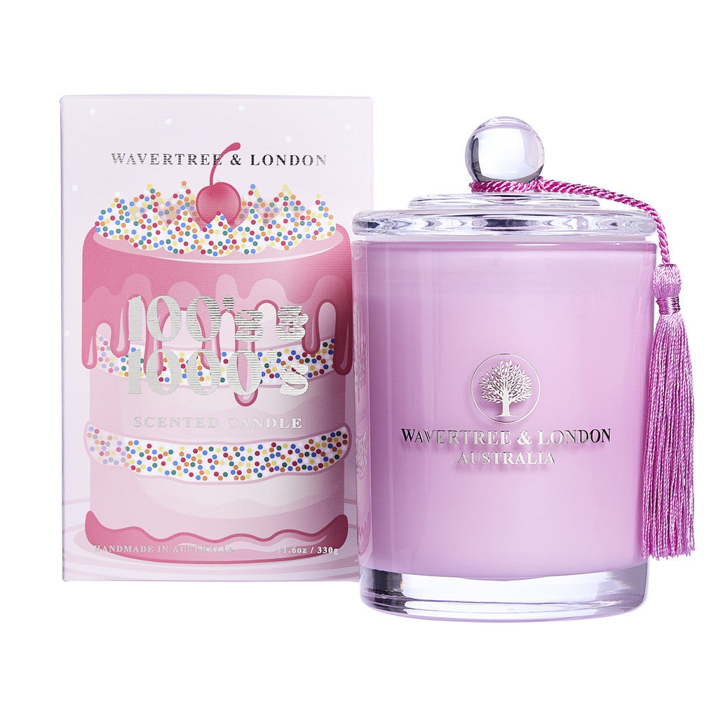 Wavertree & London 100's & 1000's Candle - 330g Scented Candle