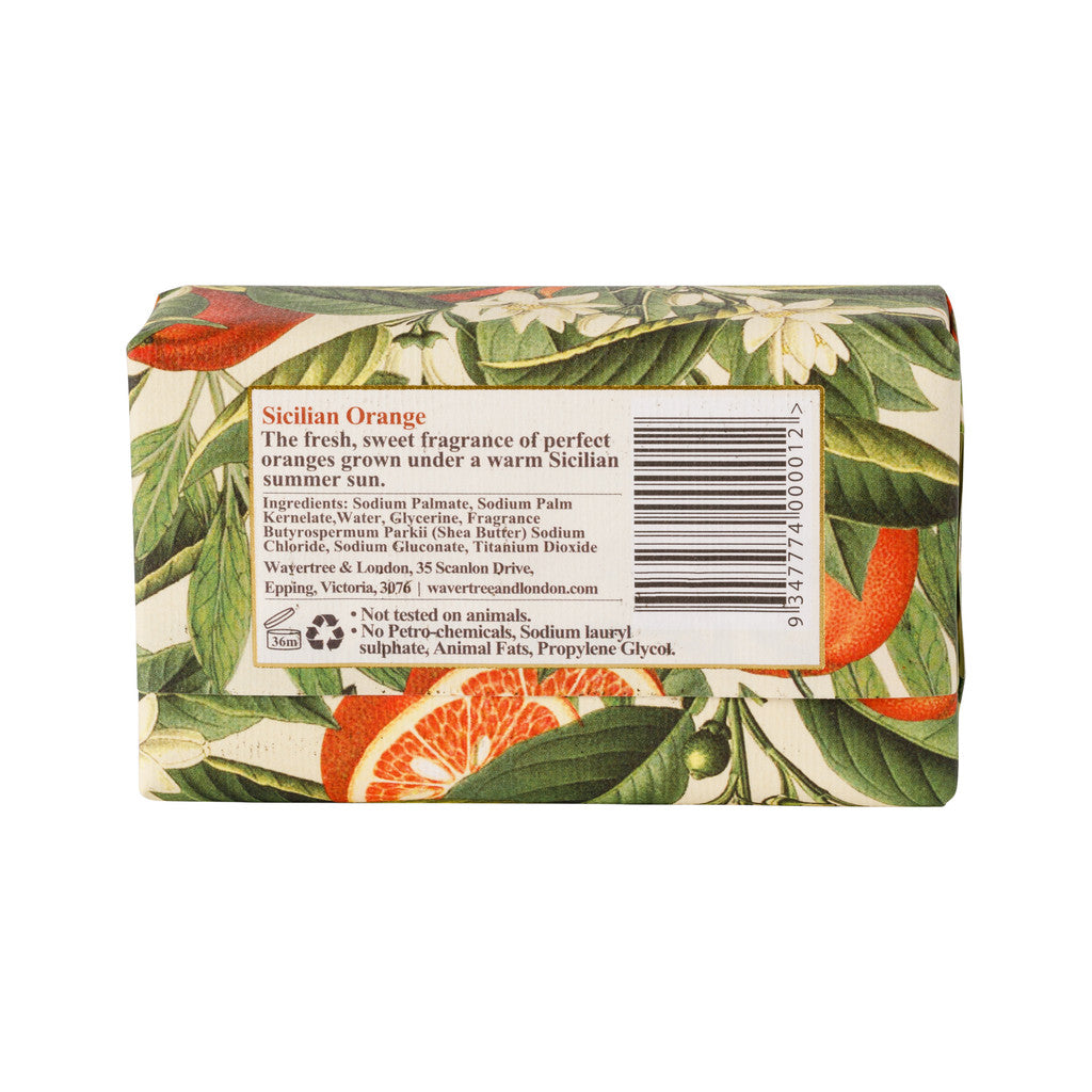 Wavertree & London Sicilian Orange Soap Bar - 200g