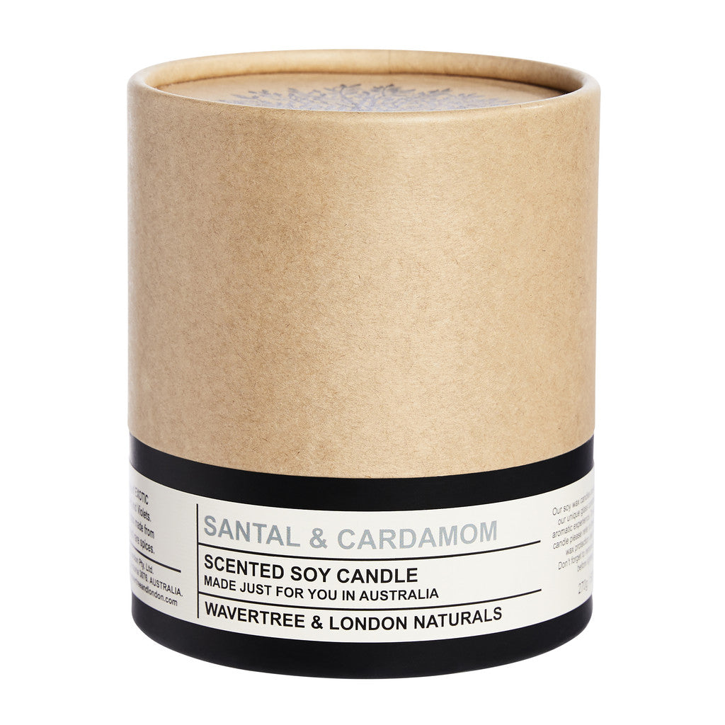 Wavertree & London Santal & Cardamom Candle - 330g Scented Candle