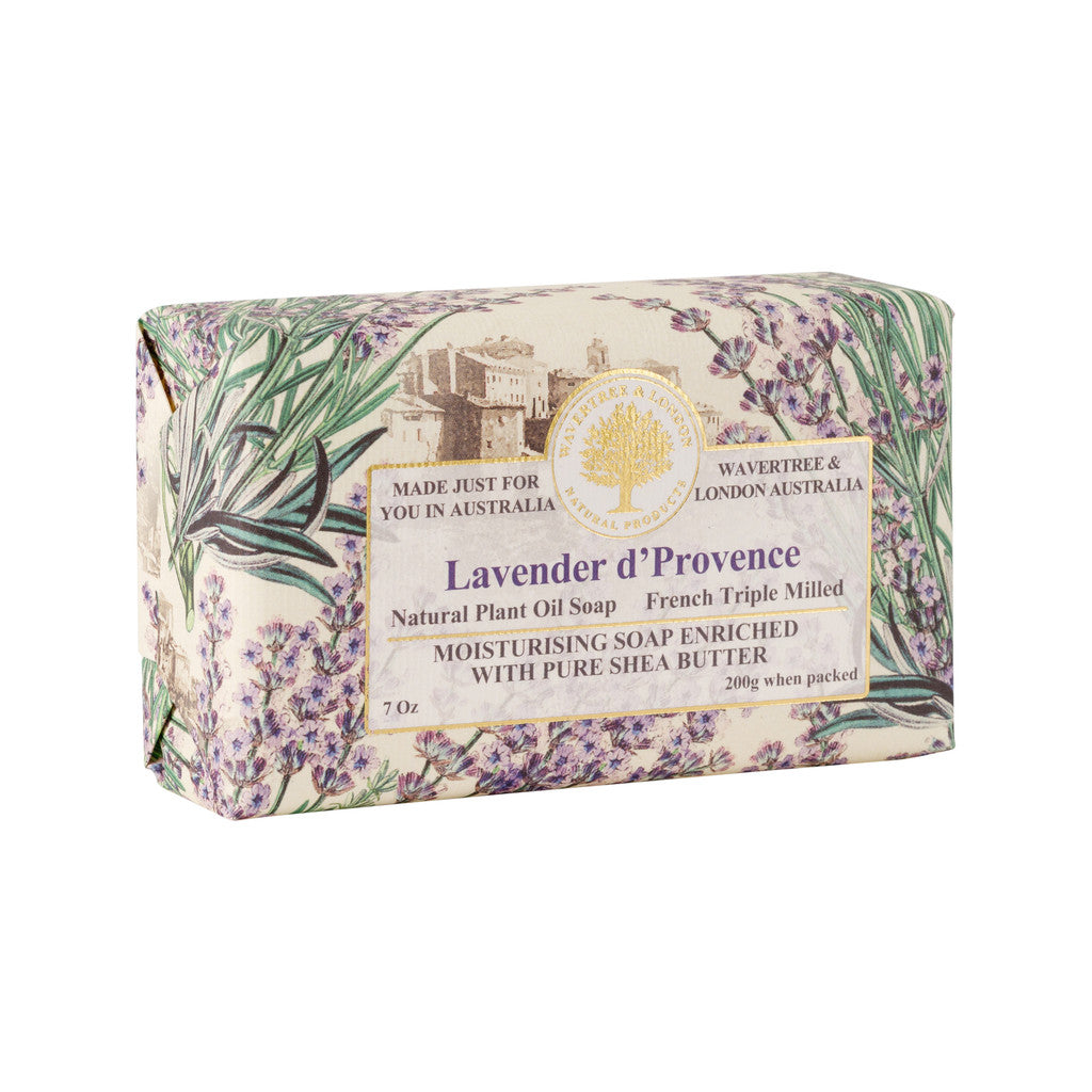 Wavertree & London Lavender d'Provence Soap Bar - 200g