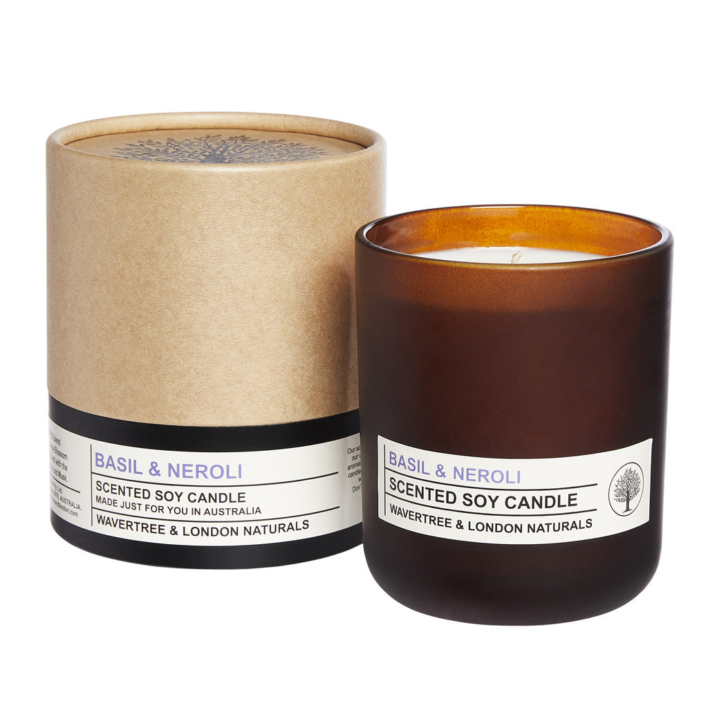Wavertree & London Basil & Neroli - 330g Scented Candle
