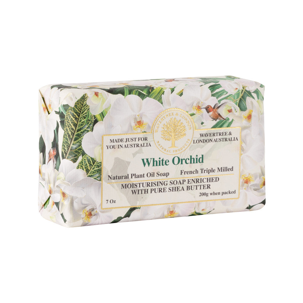 Wavertree & London White Orchid Soap Bar - 200g