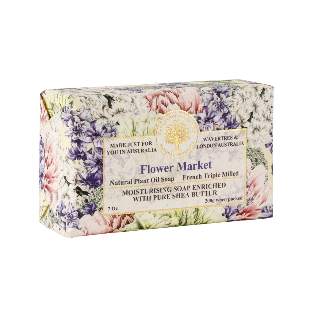 Wavertree & London Flower Market Soap Bar - 200g