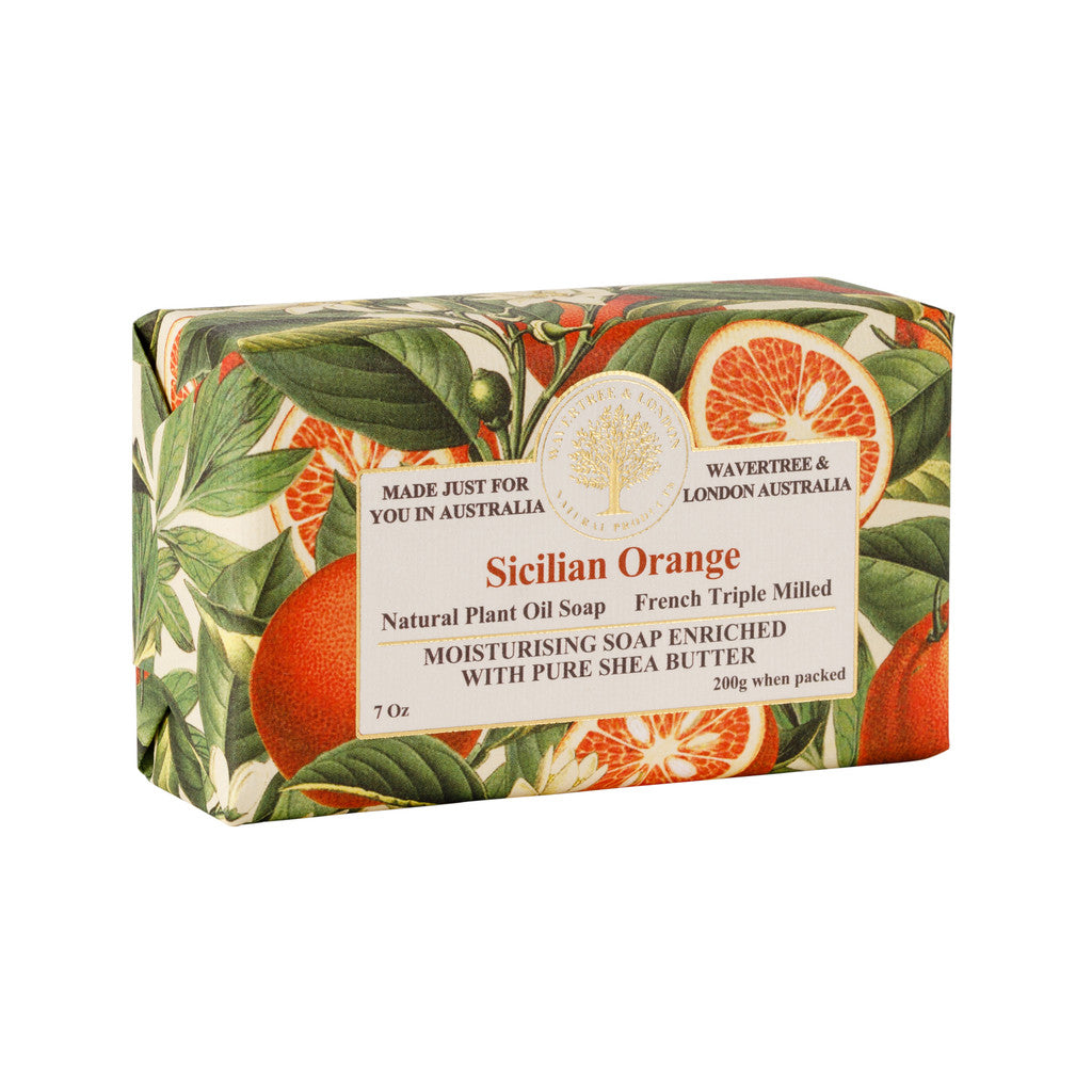 Wavertree & London Sicilian Orange Soap Bar - 200g