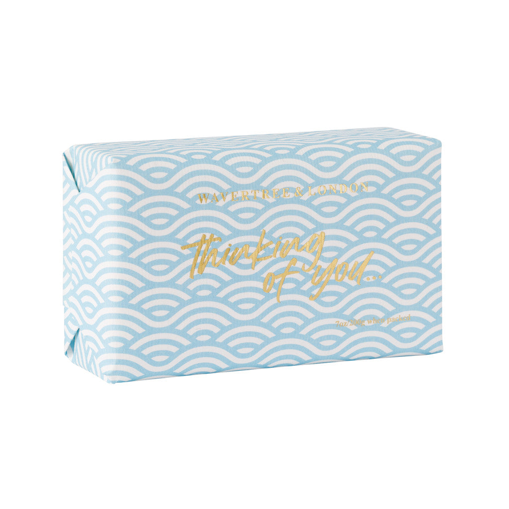 Wavertree & London Thinking of You - Blue - Flower Market Fragrance Soap Bar - 200g