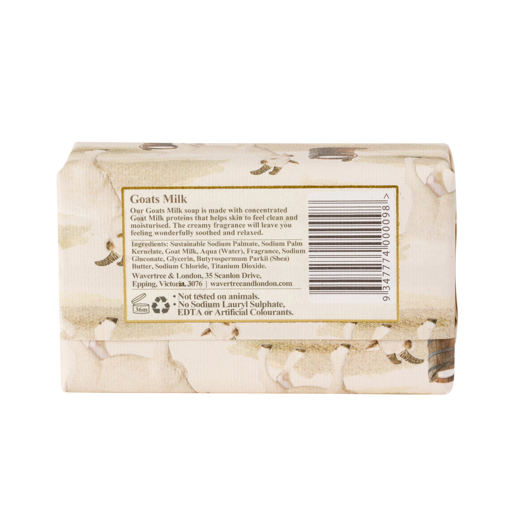 Wavertree & London Goats Milk Soap Bar - 200g