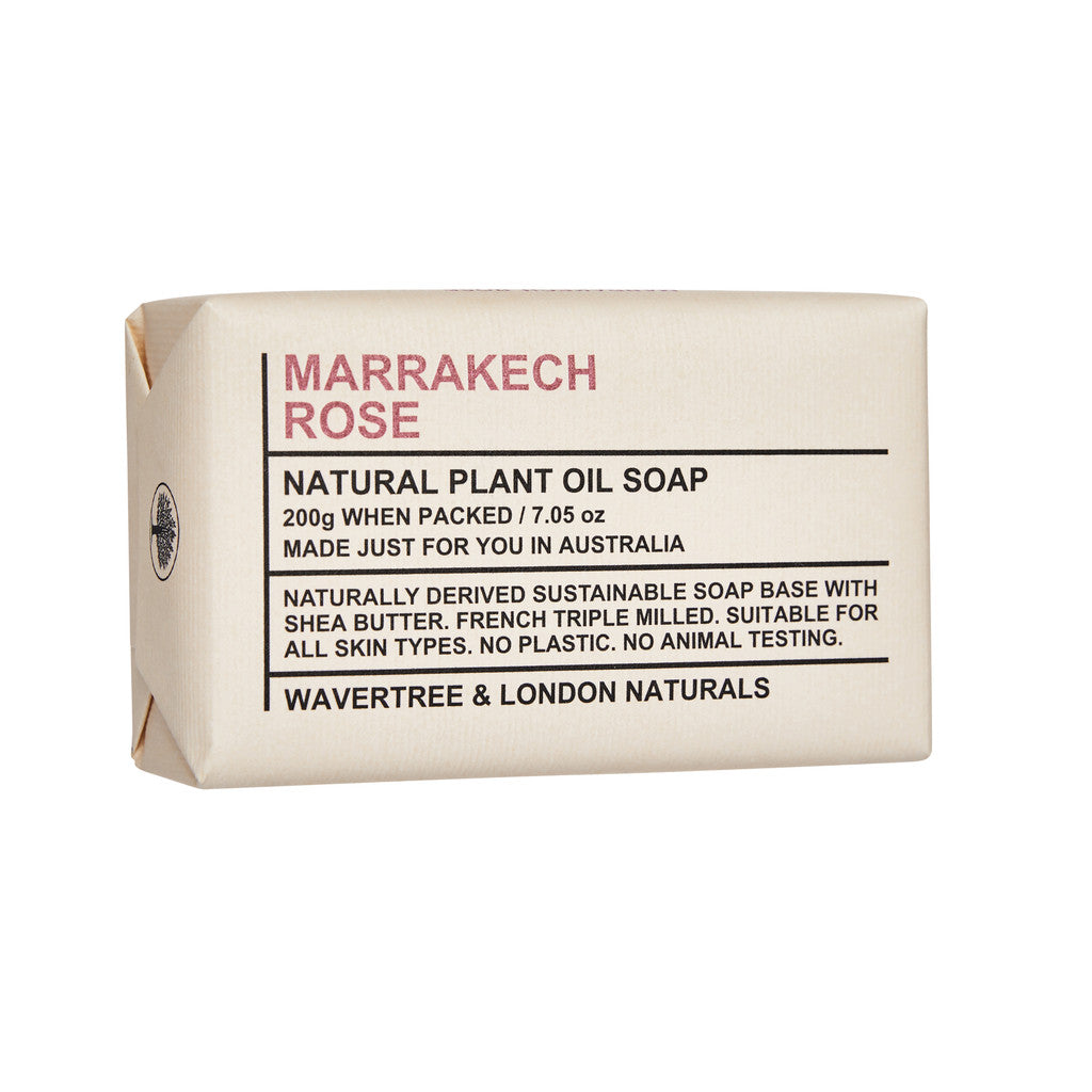 Wavertree & London Marrakech Rose Soap Bar - 200g