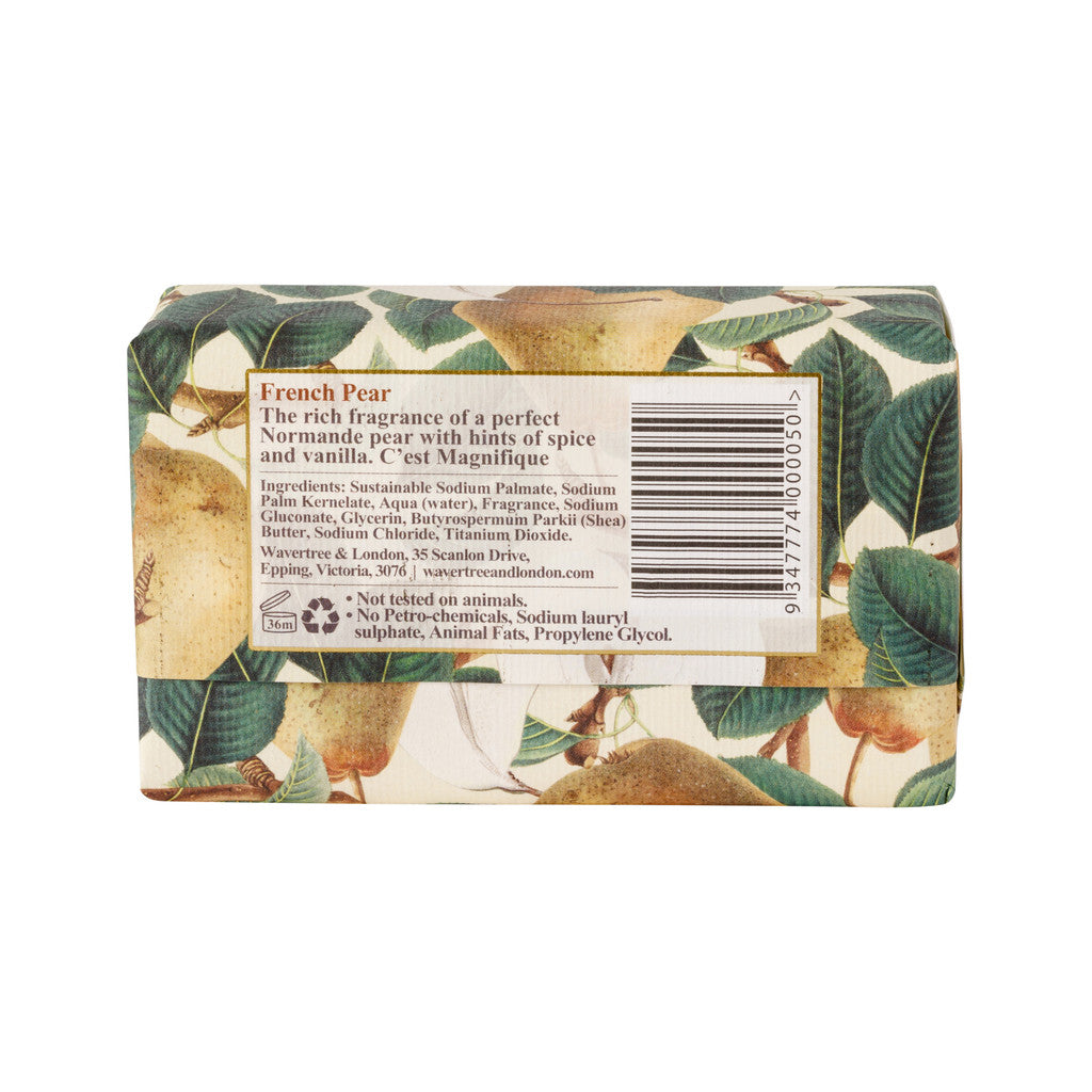 Wavertree & London French Pear Soap Bar - 200g