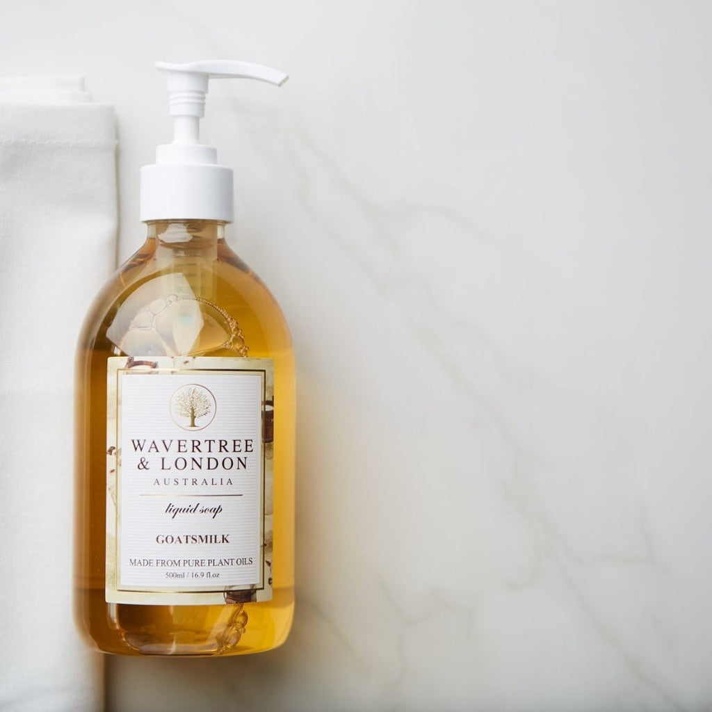 Wavertree & London Goats Milk Liquid Soap - 500ml