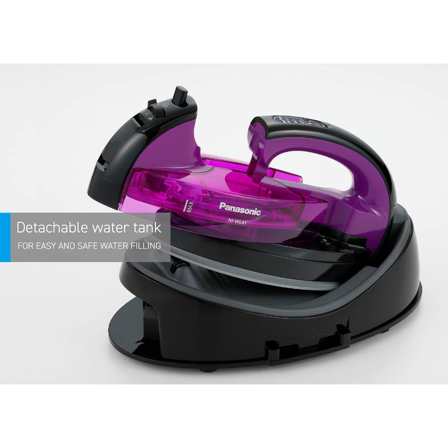 Panasonic 1550W Cordless Steam Iron with Multi-Direction Soleplate NI-WL41