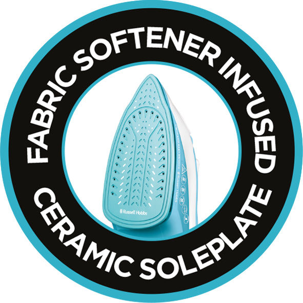 Russell Hobbs 26482-56 Light & Easy Brights Aqua Iron