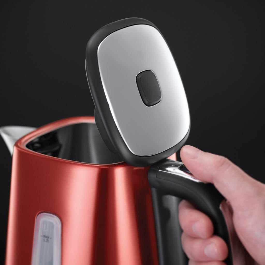 Russell Hobbs 23210-70 Luna Solar Red Kettle