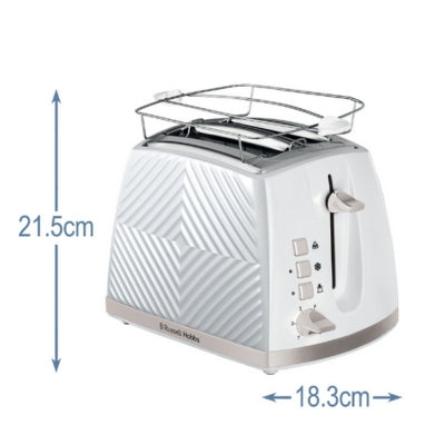 Russell Hobbs 26391-56 Groove 2S Toaster White
