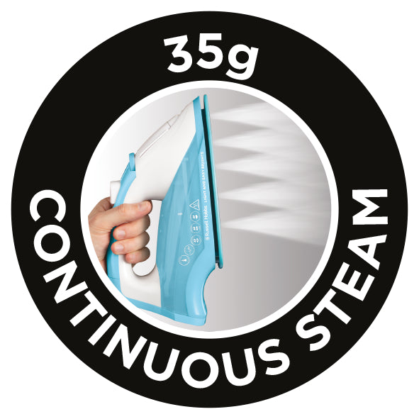 Russell Hobbs 26482-56 Light & Easy Brights Aqua Iron