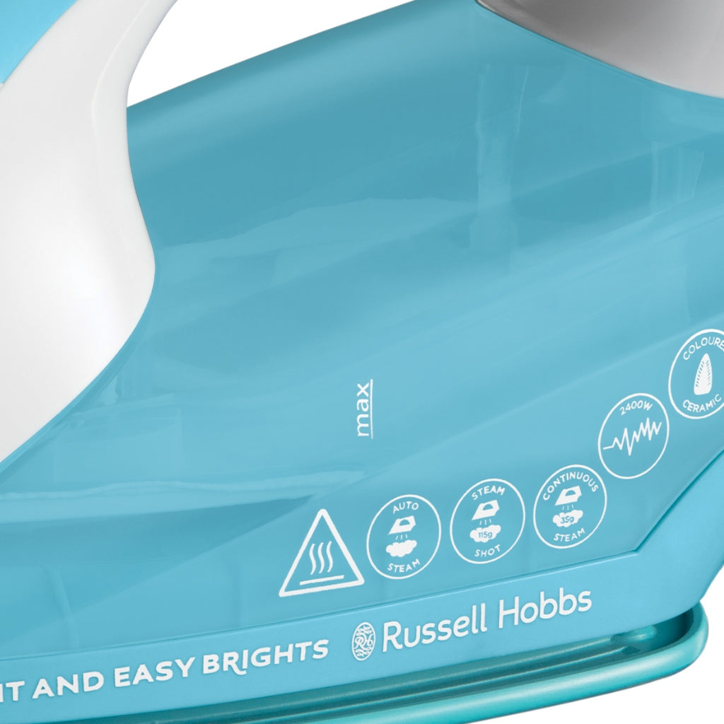 Russell Hobbs 26482-56 Light & Easy Brights Aqua Iron