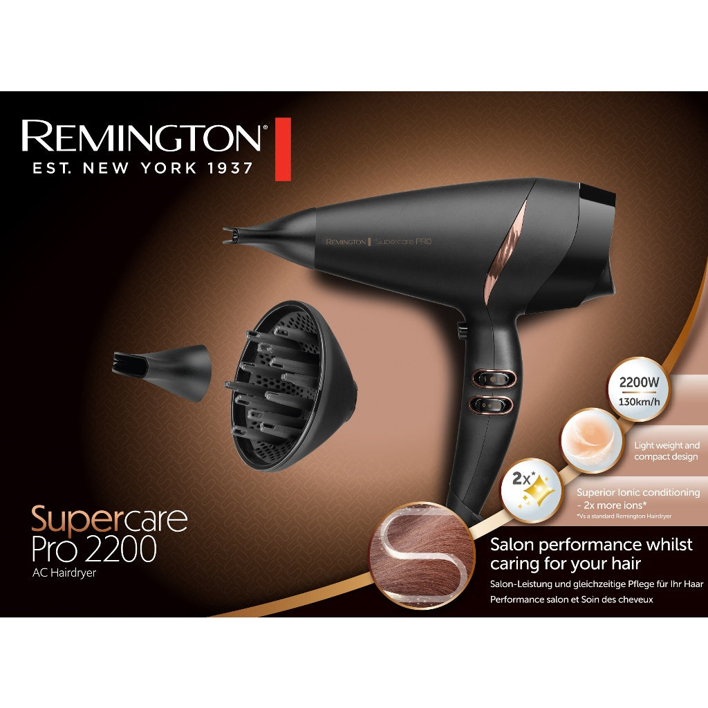 Remington AC7200  Supercare PRO 2200 AC Hairdryer