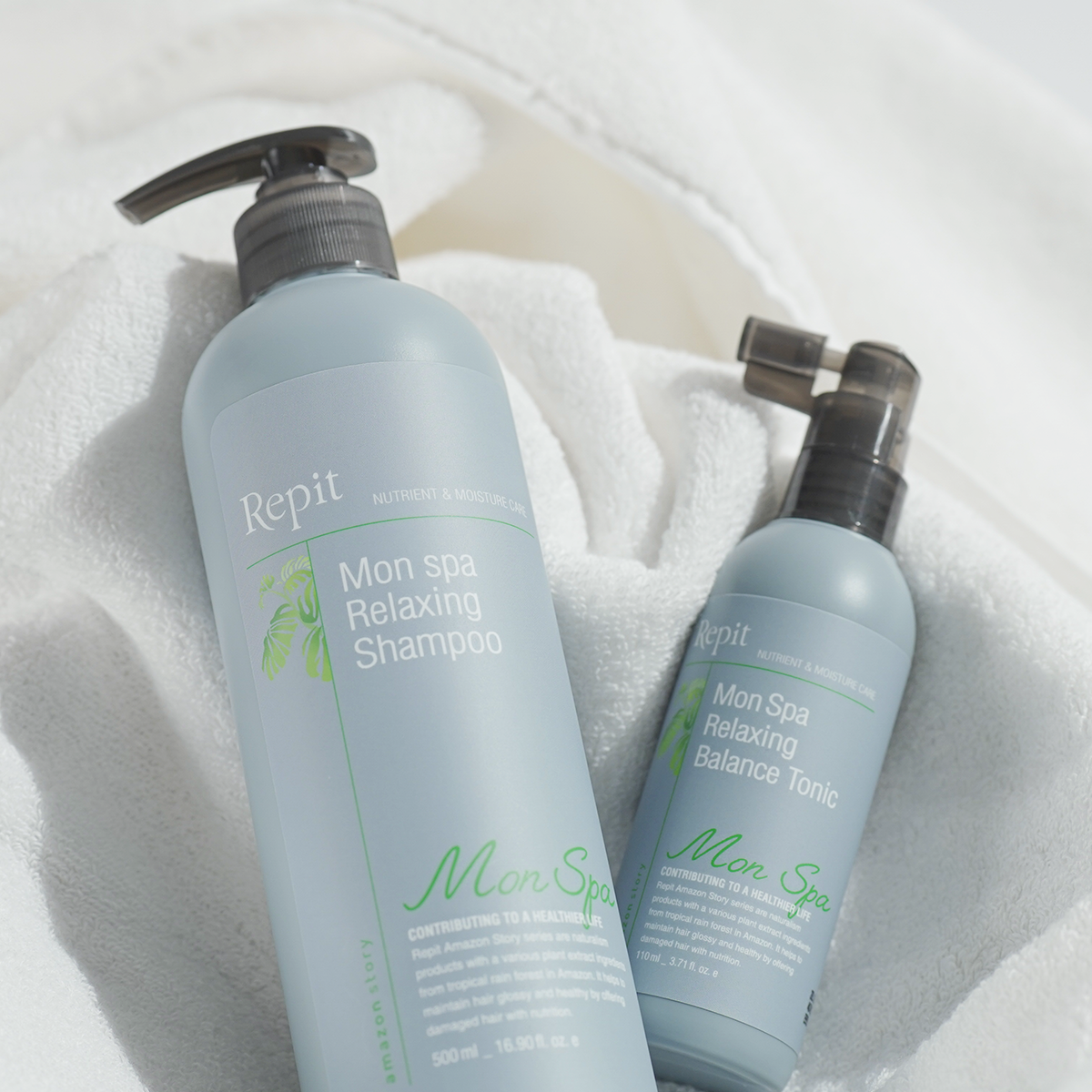Repit Amazon Story Monspa Relaxing Shampoo