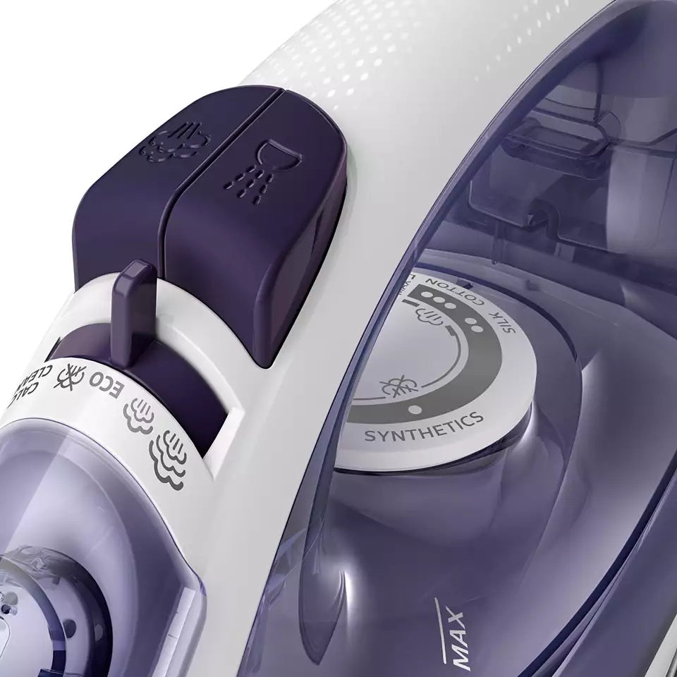 Philips EasySpeed Steam iron GC1752 White Purple