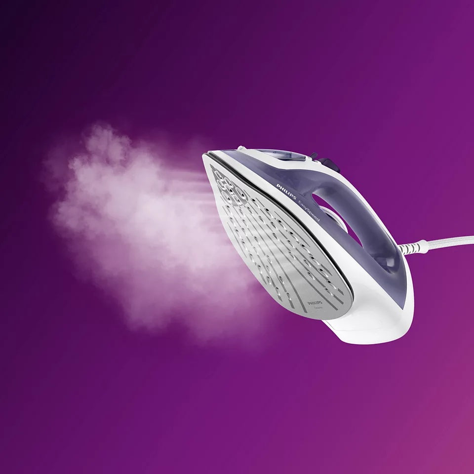 Philips EasySpeed Steam iron GC1752 White Purple