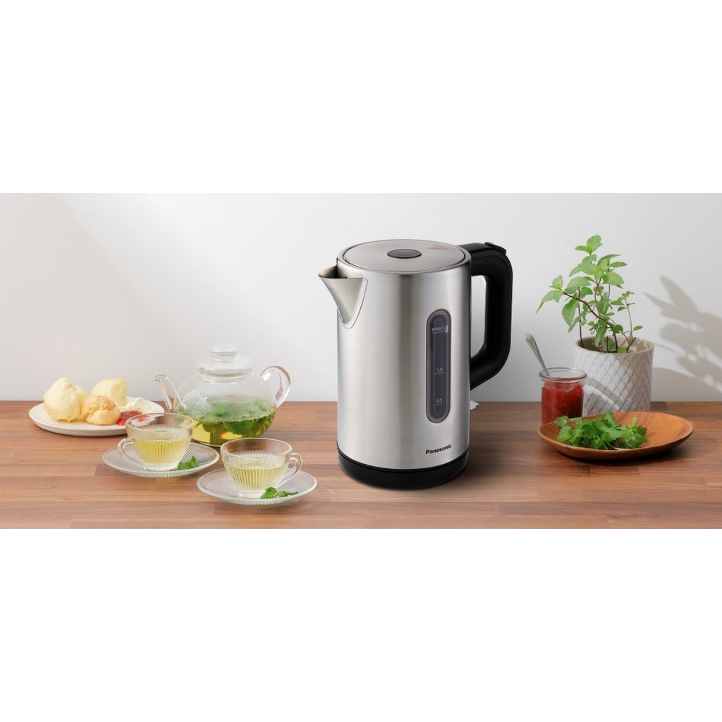 Panasonic 1.7L Electric Kettle NC-K301 in a Stylish Stainless Steel Design NC-K301SSH