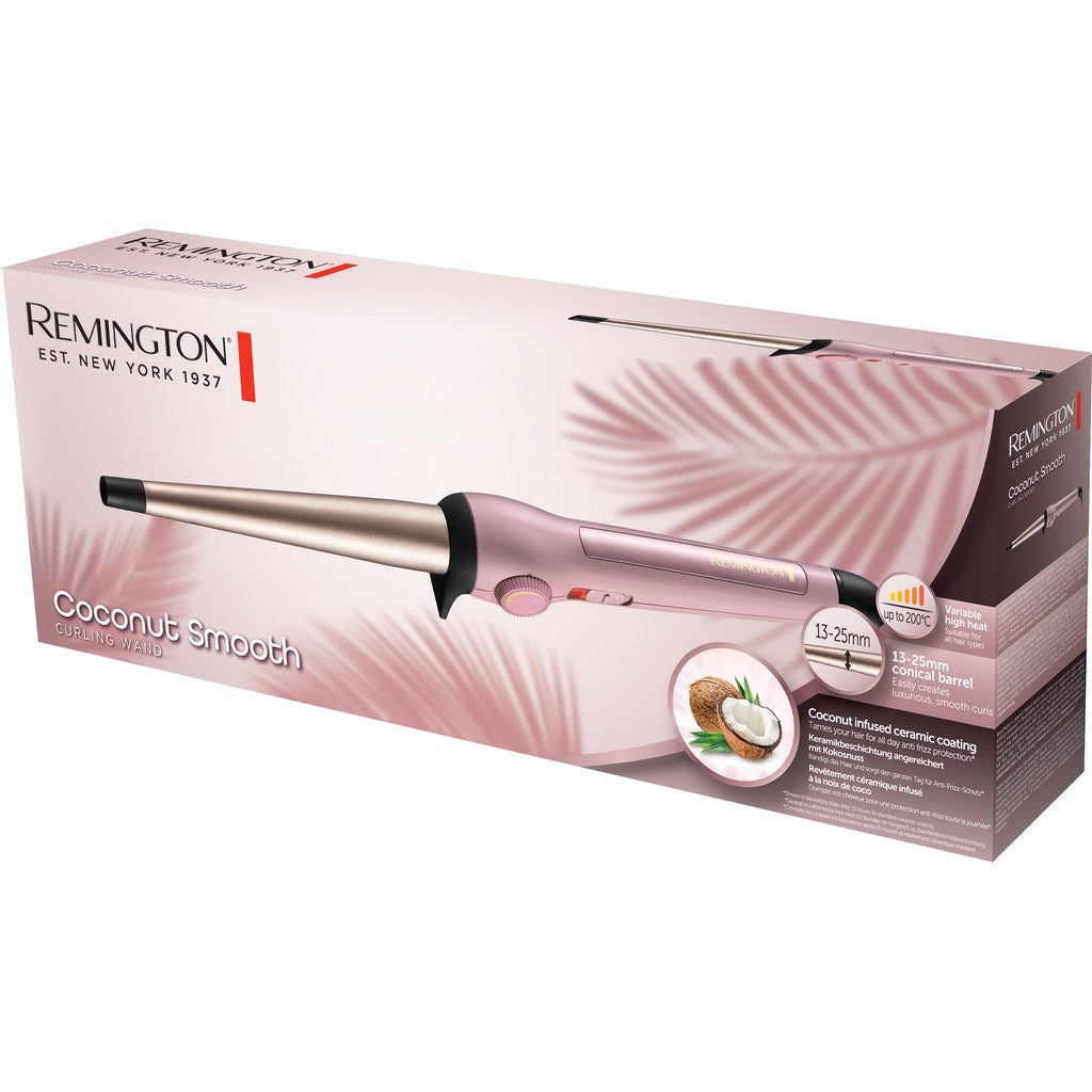 Remington CI5901 Coconut Smooth Curling Wand