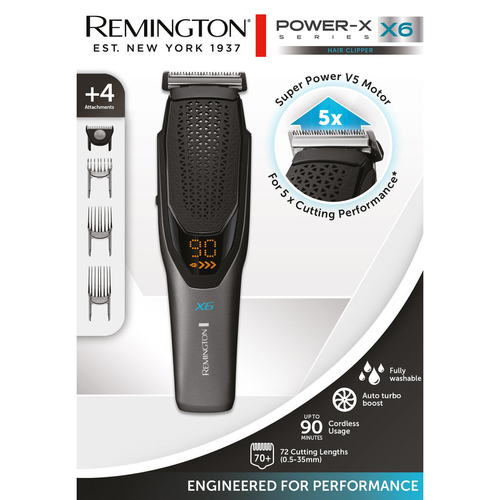Remington HC6000 X6 Power-X Series Hair Clipper