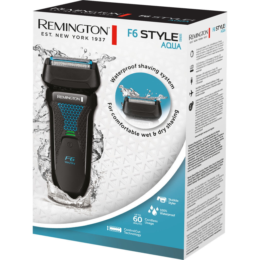 Remington F6000 Style Series Aqua Foil Shaver