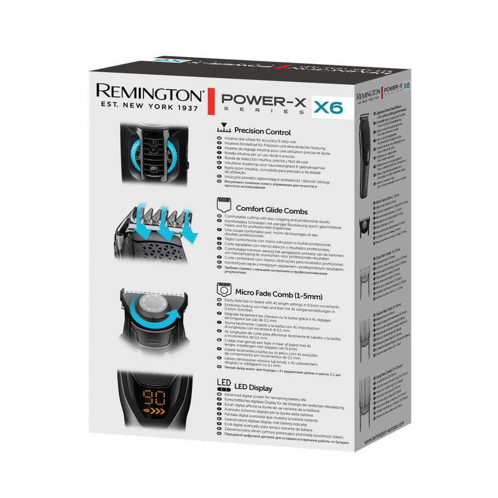 Remington HC6000 X6 Power-X Series Hair Clipper