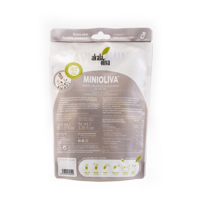 Alcala Oliva Truffle flavoured olive oil 12x8ml