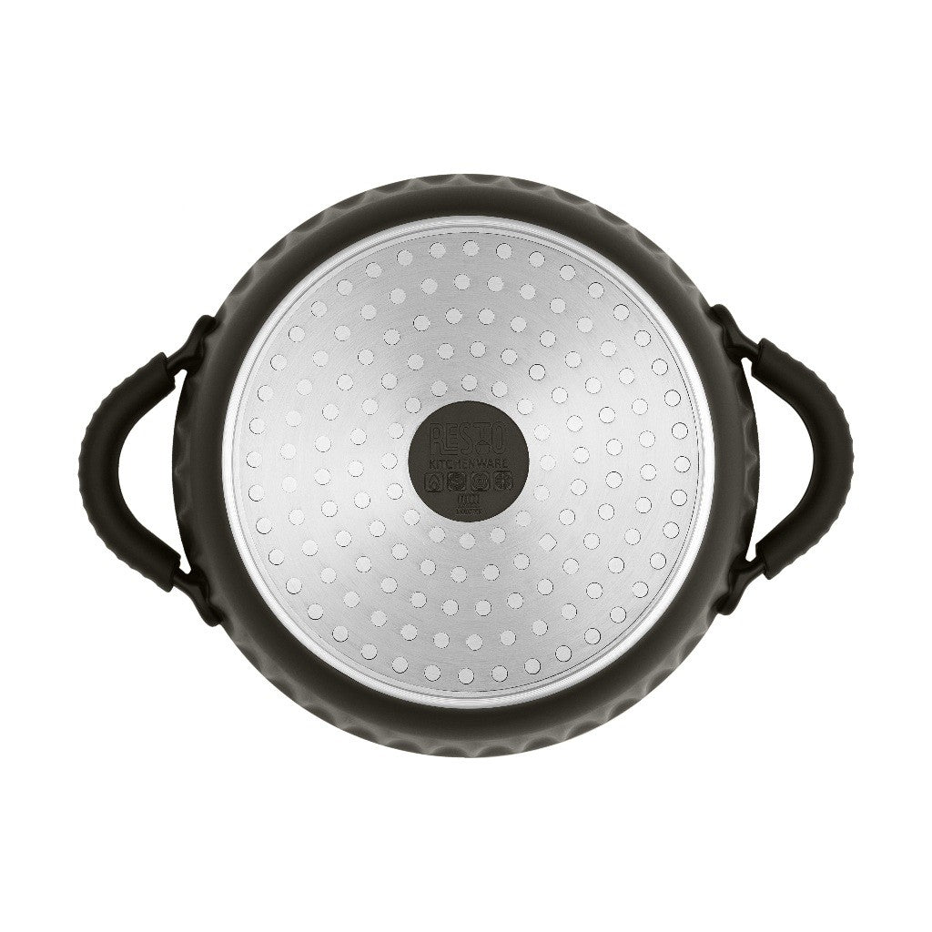 Resto Kitchenware Ascella Casserole With Lid 20cm/24cm/28cm