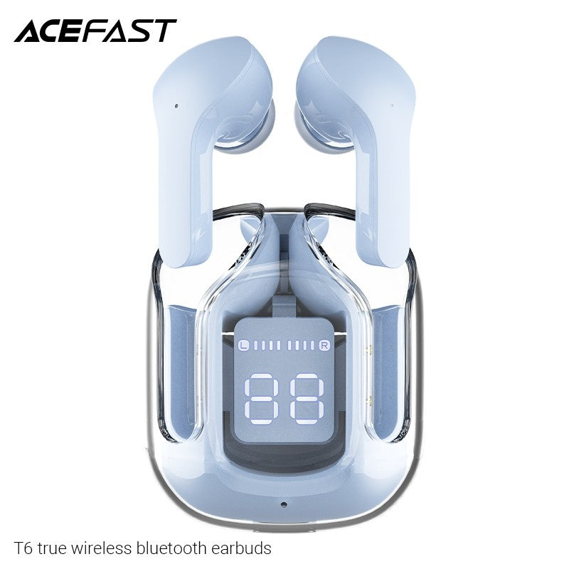 ACEFAST T6 True Wireless Stereo Headset - Ice Blue