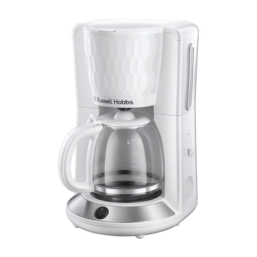 Russell Hobbs 27010-56 Honeycomb White Coffee Maker